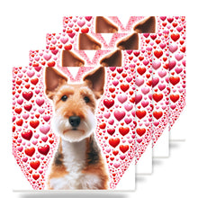 Wire Fox Terrier ceramic coasters set of 4