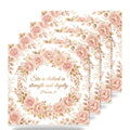 She Is Clothed In Strength ceramic coasters set of 4