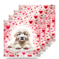 Golden Retriever ceramic coasters set of 4