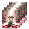Havanese ceramic coasters set of 4