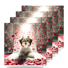 Havanese ceramic coasters set of 4