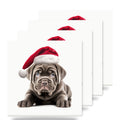Neapolitan Mastiff Puppy ceramic coasters set of 4