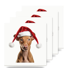 Pharaoh Hound Puppy ceramic coasters set of 4
