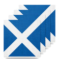 Scotland Flag Pride ceramic coasters set of 4
