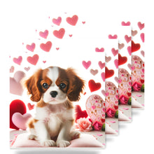 Cavalier King Charles Spaniel ceramic coasters set of 4