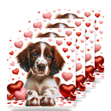 English Springer Spaniel ceramic coasters set of 4