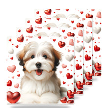Havanese ceramic coasters set of 4