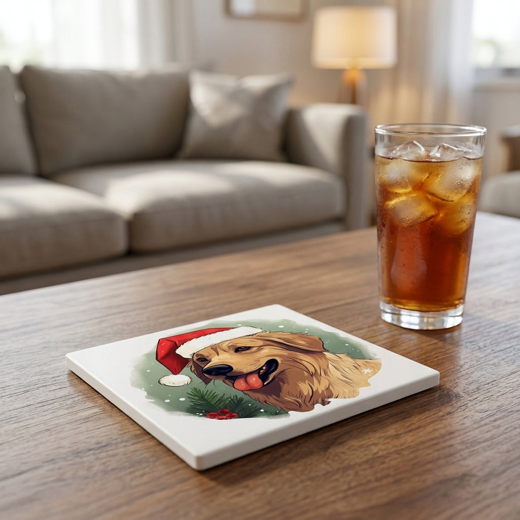 Chinook ceramic coasters set of 4, lifestyle