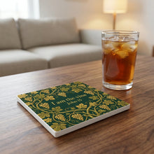 Grafted Vine ceramic coasters set of 4, lifestyle