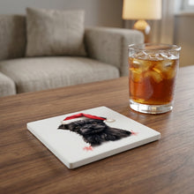 Affenpinscher Puppy Drawing ceramic coasters set of 4, lifestyle