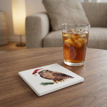 Harrier ceramic coasters set of 4, lifestyle