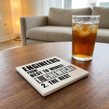 Chemical Engineers are the Best ceramic coasters set of 4, lifestyle