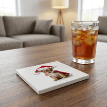 Chihuahua Puppy ceramic coasters set of 4, lifestyle