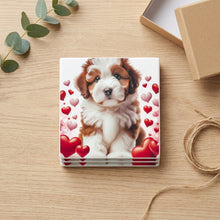 Havanese ceramic coasters set of 4, gift set