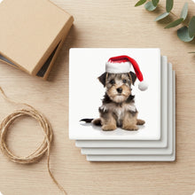 American Hairless Terrier ceramic coasters set of 4, gift set
