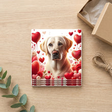 Labrador Retriever ceramic coasters set of 4, gift set