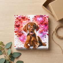 Vizsla ceramic coasters set of 4, gift set