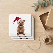 Australian Terrier ceramic coasters set of 4, gift set
