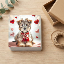 Yorkshire Terrier ceramic coasters set of 4, gift set
