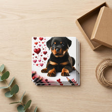 Rottweiler ceramic coasters set of 4, gift set