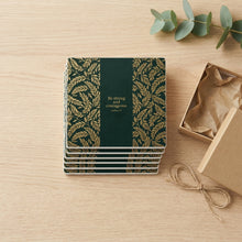 Joshua 1:9 ceramic coasters set of 4, gift set