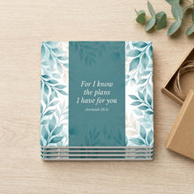 Jeremiah 29:11 ceramic coasters set of 4, gift set