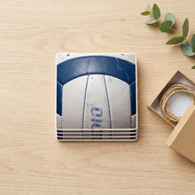 Volleyball ceramic coasters set of 4, gift set