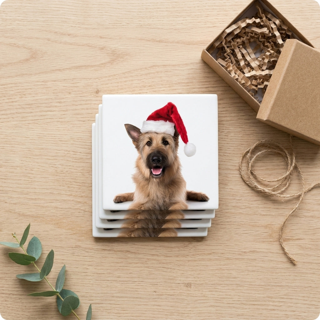 Berger Picard ceramic coasters set of 4, gift set