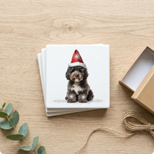 Belgian Laekenois ceramic coasters set of 4, gift set