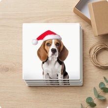 Beagle ceramic coasters set of 4, gift set
