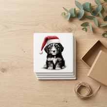 Belgian Laekenois Puppy Drawing ceramic coasters set of 4, gift set
