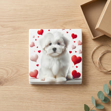 Maltese ceramic coasters set of 4, gift set