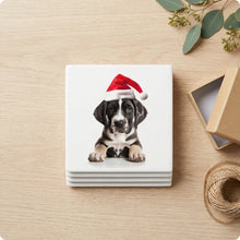 Great Dane Puppy ceramic coasters set of 4, gift set