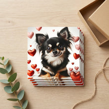 Chihuahua ceramic coasters set of 4, gift set