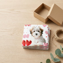 Havanese ceramic coasters set of 4, gift set