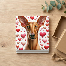 Pharaoh Hound ceramic coasters set of 4, gift set