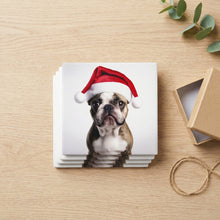 French Bulldog ceramic coasters set of 4, gift set