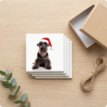 Kerry Blue Terrier ceramic coasters set of 4, gift set
