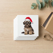 Löwchen ceramic coasters set of 4, gift set