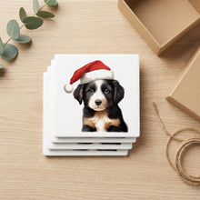 Lagotto Romagnolo Puppy Drawing ceramic coasters set of 4, gift set