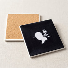 POW MIA Tribute ceramic coasters set of 4, cork back
