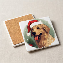 Chinook ceramic coasters set of 4, cork back