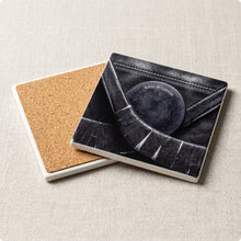 Hockey ceramic coasters set of 4, cork back