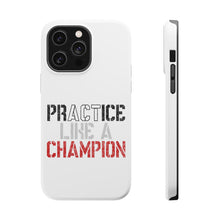 DistinctInk ToughCase for Apple iPhone, Compatible with MagSafe Charging - Practice Like a Champion