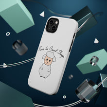 DistinctInk ToughCase for Apple iPhone, Compatible with MagSafe Charging - Time to Count Sheep - Lamb