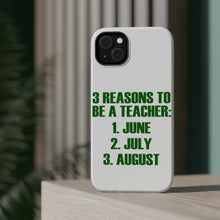 DistinctInk ToughCase for Apple iPhone, Compatible with MagSafe Charging - Reasons to be a Teacher June July August