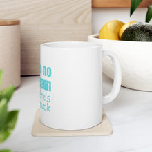 DistinctInk Glossy White Coffee / Tea Mug - There's No I in Team There's a U in Suck