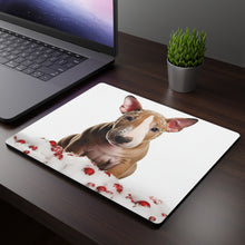 DistinctInk Mouse Pad - 1/4" Foam Rubber - Bull Terrier Puppy