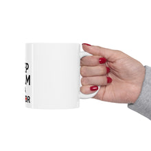 DistinctInk Glossy White Coffee / Tea Mug - Keep Calm I'm A Doctor