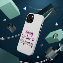 DistinctInk ToughCase for Apple iPhone, Compatible with MagSafe Charging - Born to be a Unicorn